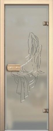 Двери для бани и сауны стеклянные