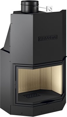 Каминные топки с керамической футеровкой