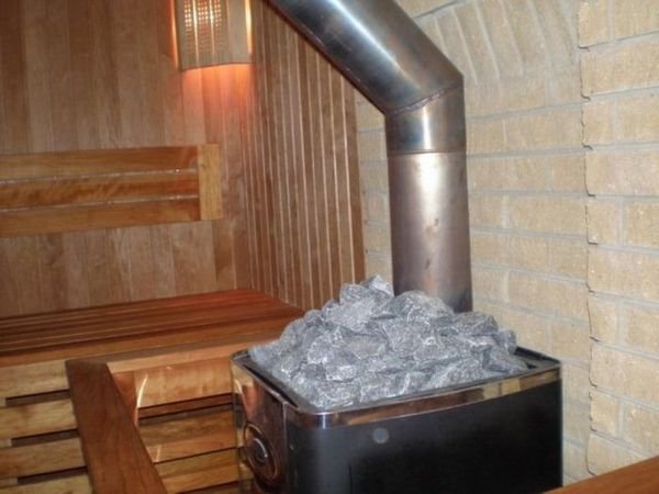 Как установить твердотопливную печь в баню?