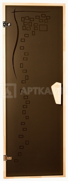 Скляні двері для сауни Tesli Graphic 70x190