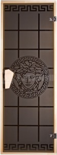 Стеклянная дверь для сауны Tesli Горгона 70x190