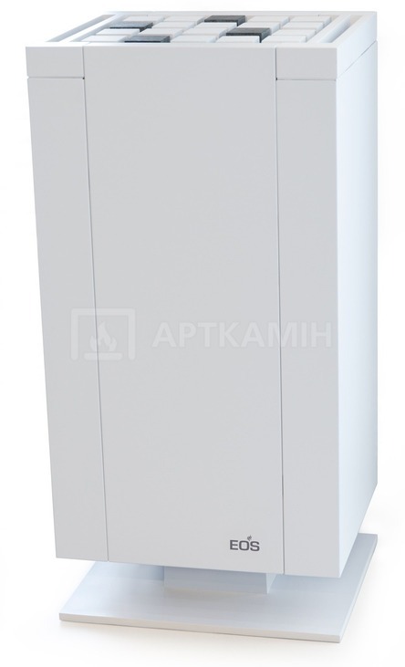 Електрокам'янка EOS Mythos S35 9 кВт White + набір каміння Cubius