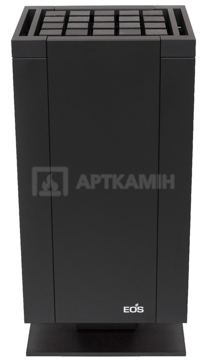 Електрокам'янка EOS Mythos S35 9 кВт Black + набір каміння Cubius