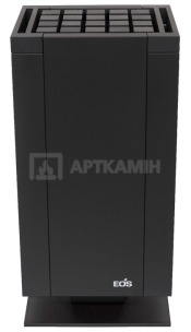 Електрокам'янка EOS Mythos S45 15 кВт Black + набір каміння Cubius