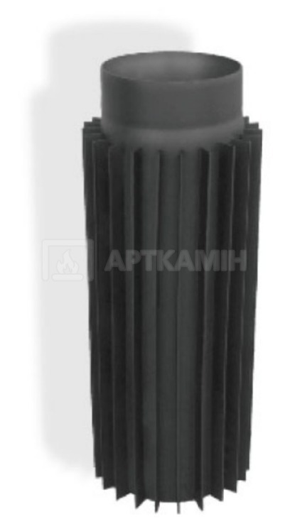 Труба-радіатор з низьколегованої сталі Версія Люкс L-0,5 м D-200 мм