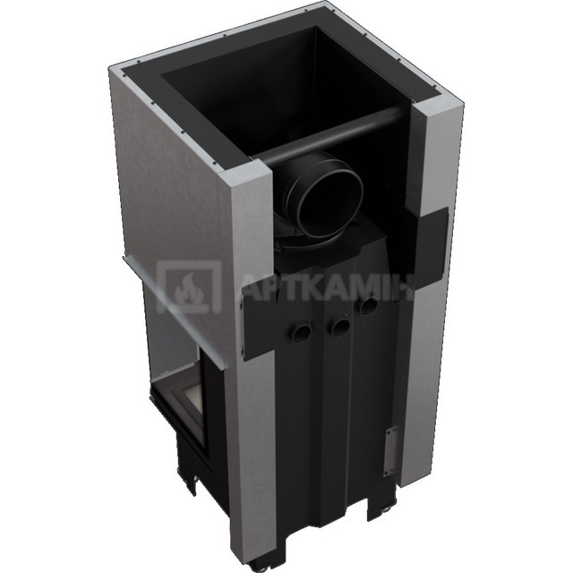 Каминная топка Kratki NBC 600/400 L/P/G 9 кВт. Фото 3