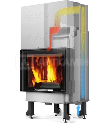 Каминная топка Nordica TermoCamino WF 25 X D.S.A.. Фото 2