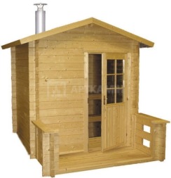 Готовая сауна Harvia Kuikka SO2200 с дровяной каменкой 20PRO