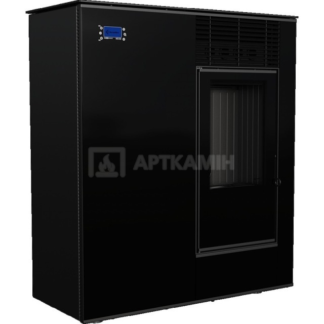 Опалювальна піч Kratki Viking 8 кВт чорна