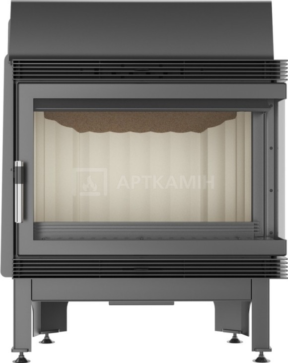 Камінна топка Kratki Blanka 670/570/P/BS 12 кВт права. Фото 2