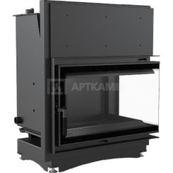 Каминная топка Kratki Oliwia PW/BP/17/BS/W/Deco без рамы, с водяным контуром