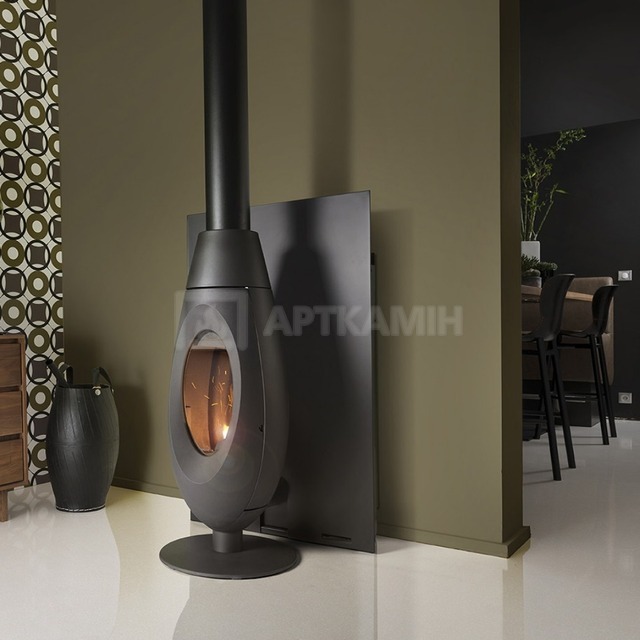 Піч-камін Invicta Ove Plug In антрацит. Фото 3
