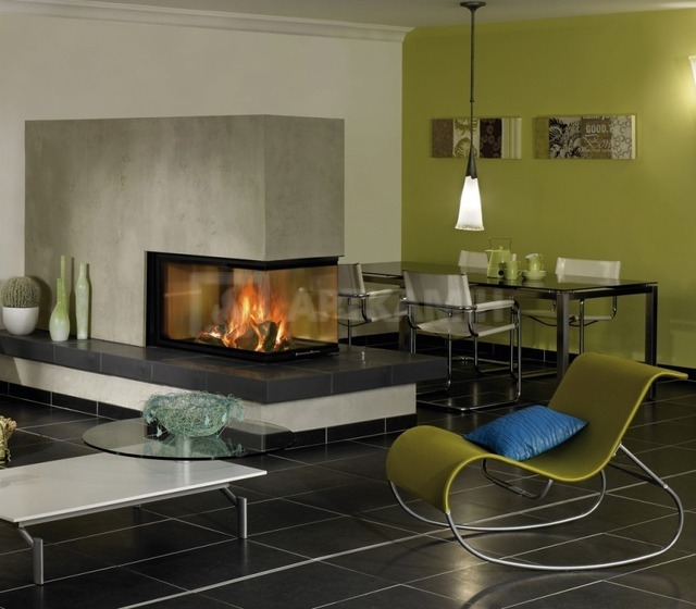 Каминная топка Spartherm Arte U90h-4S 54,4 Standard. Фото 2