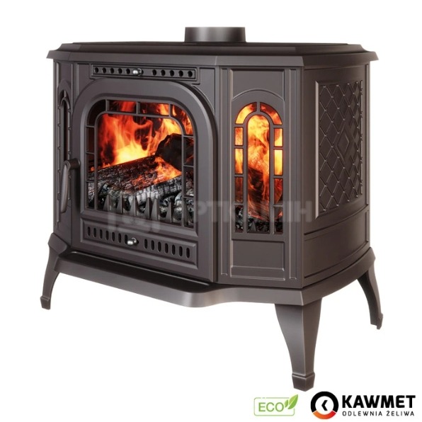 Печь отопительная Kawmet P7 LB 10,5 кВт ECO. Фото 2