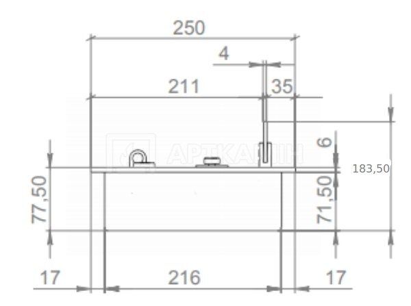 Біокамін Gloss Fire Катмай 750 С1-100. Фото 6