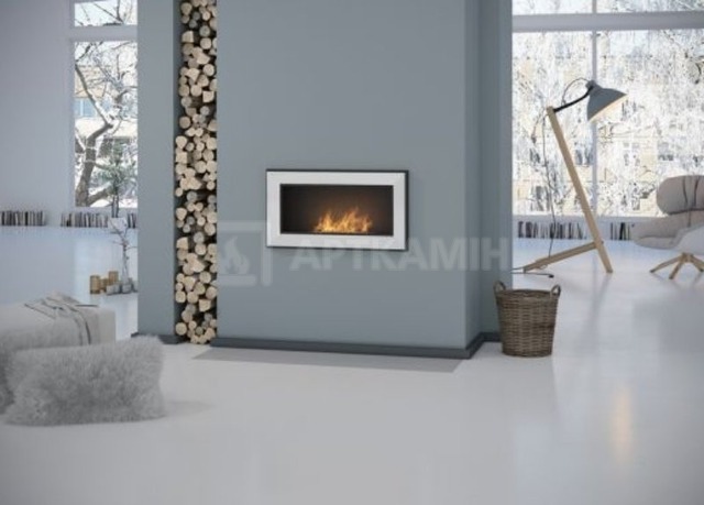 Біокамін Simple Fire Frame 900 білий. Фото 2