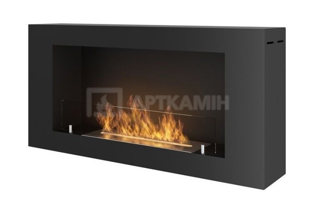 Біокамін Simple Fire Blackbox 910 чорний зі склом