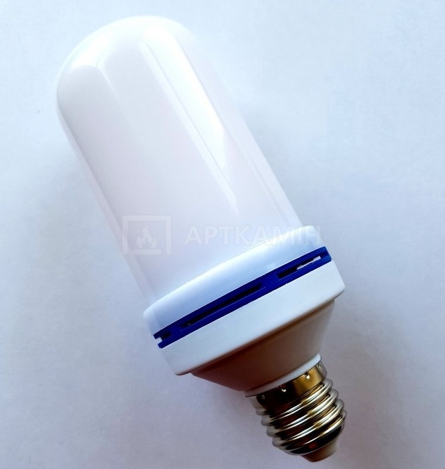 Лампа LED Flame Bulb А+ с эффектом пламени огня, E27. Фото 2
