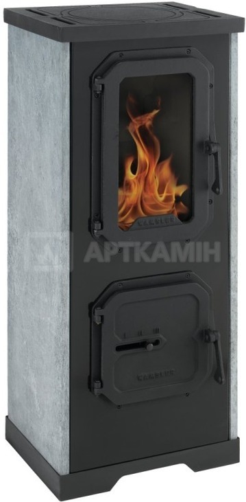 Печь-камин на дровах Wamsler Colorado Deluxe natural stone 5 кВт