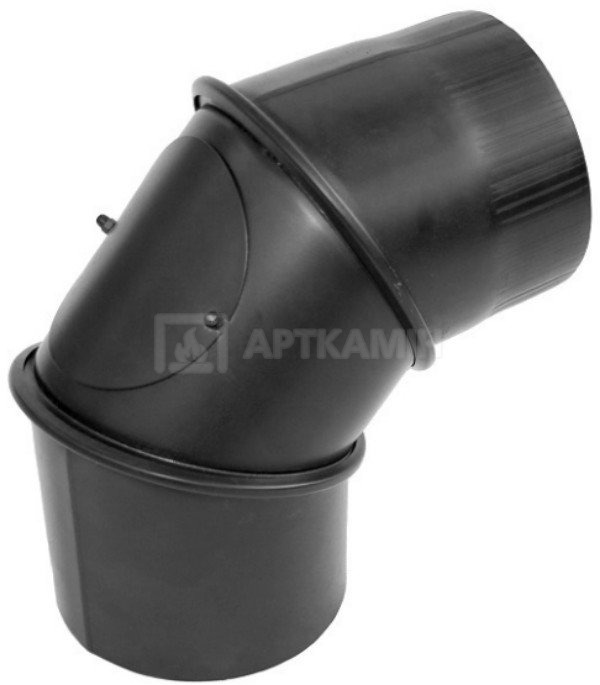 Димохідне коліно 90° Kaiser Pipes Ø180 мм універсальне регульоване