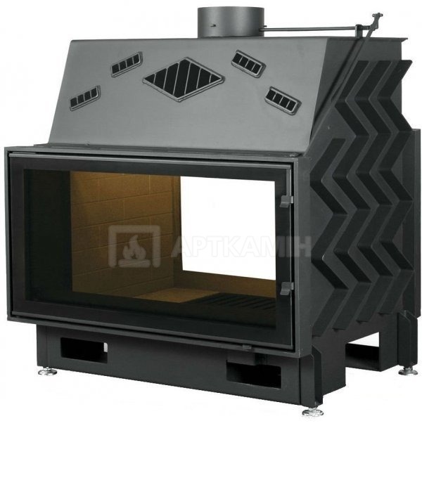 Камінна топка Technical PanTech 110 EVO тунель з керамікою