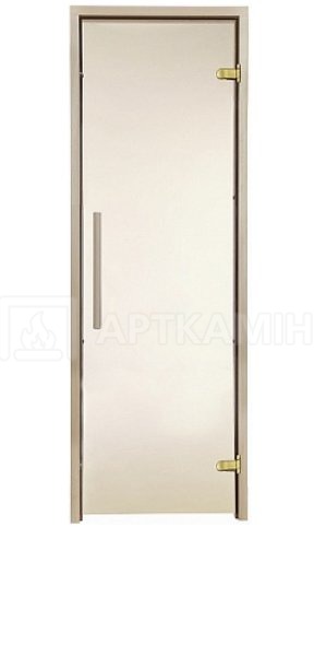 Скляні двері GREUS Premium 70/190 бронза матова