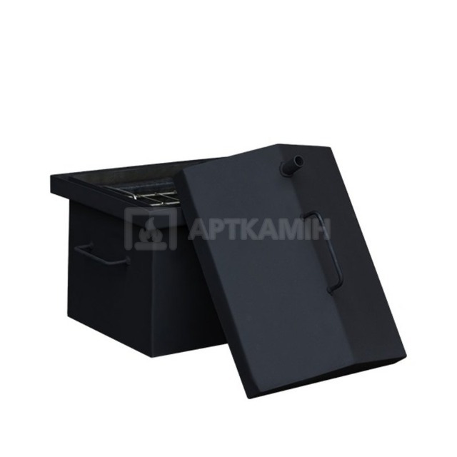 Коптильня Дід Коптенко мала хатинкою фарбована 380x320x360. Фото 2