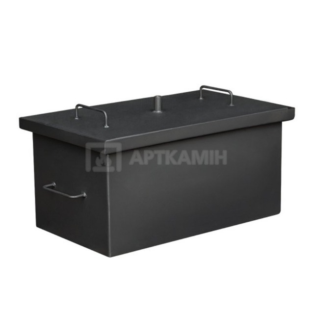 Коптильня Дід Коптенко середня фарбована 590x360x320