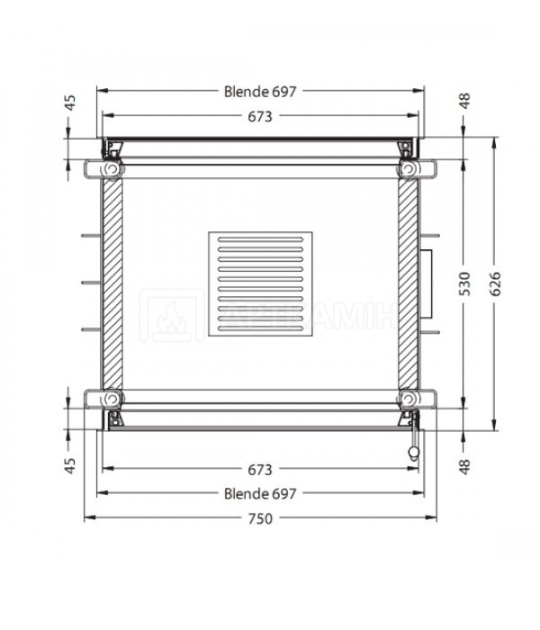 Камінна топка Spartherm Varia FD-4S RLU. Фото 4