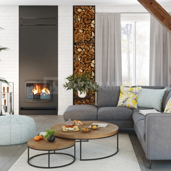 Камінна топка Kawmet W17 Panorama 16,1 кВт ECO. Фото 6