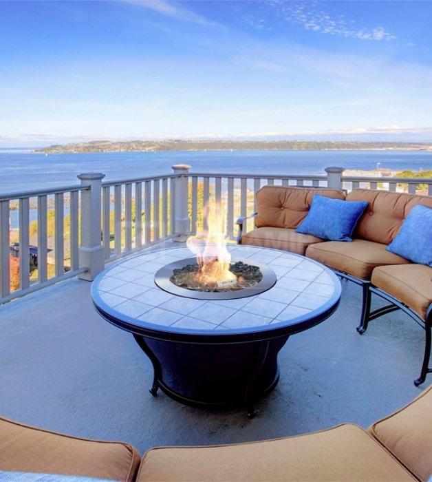 Газовый камин Planika Galio Fire Pit Insert. Фото 2