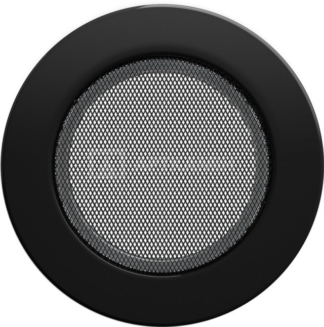 Решетка для камина Kratki круглая черная FI 125