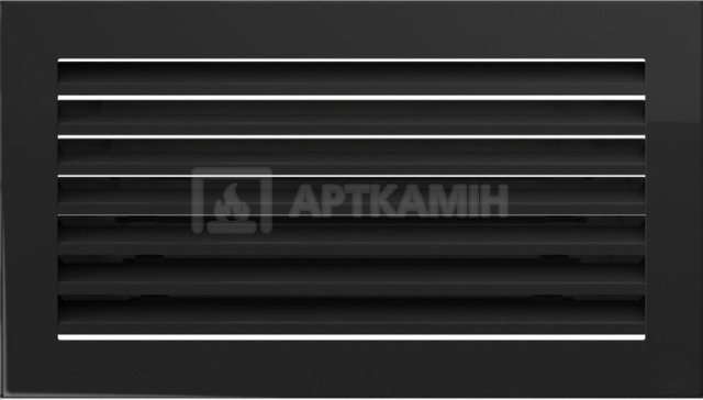 Решетка для камина Kratki черная Fresh 17х30