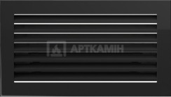 Решітка для каміну Kratki чорна Fresh 17х30