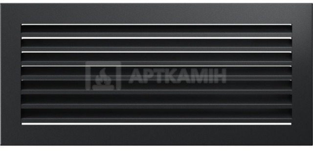 Решетка для камина Kratki графитовая Fresh 17х37