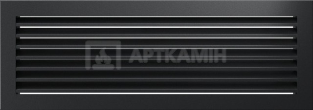 Решетка для камина Kratki графитовая Fresh 17х49