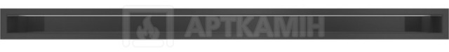 Решітка для каміну Kratki чорна LUFT/6/100