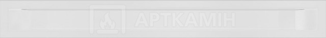 Решітка для каміну Kratki біла LUFT/6/60