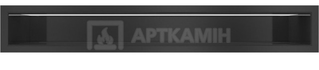 Решетка для камина Kratki черная LUFT/9/60