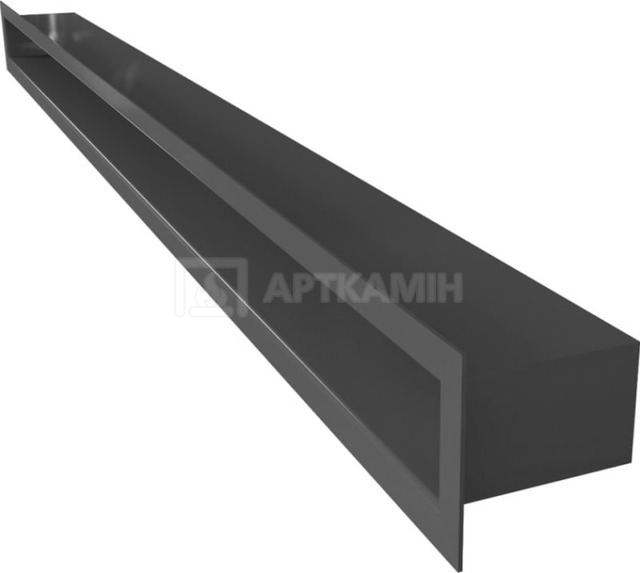 Решетка для камина Kratki графитовая TUNEL/6/100. Фото 2