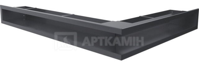 Решітка для каміну Kratki графітова LUFT/NL/90