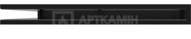 Решетка для камина Kratki черная LUFT/NS/60. Фото 2