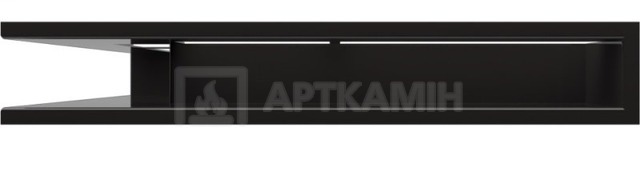Решітка для каміну Kratki чорна LUFT/NS/90. Фото 2