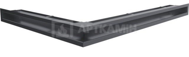 Решітка для каміну Kratki графітова LUFT/NP/60/G/SF