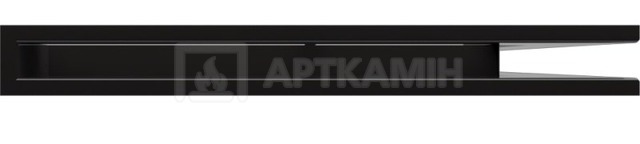Решітка для каміну Kratki чорна LUFT/NP/60/C/SF. Фото 2