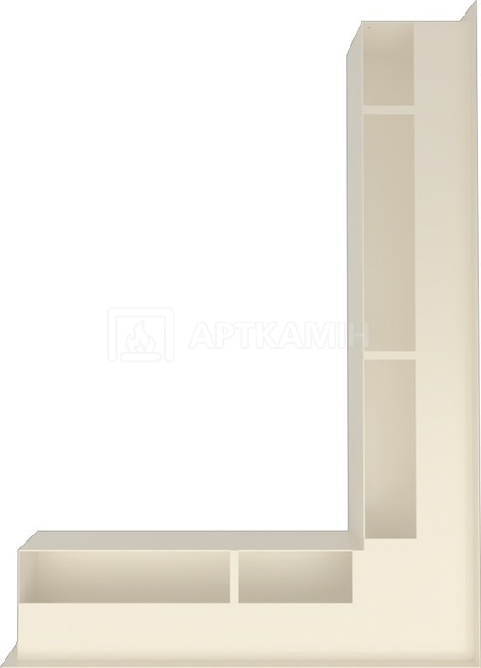 Решетка для камина Kratki бежевая LUFT/NP/90/K/SF. Фото 3
