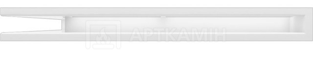 Решітка для каміну Kratki біла LUFT/NS/60/B/SF. Фото 2