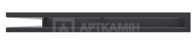 Решітка для каміну Kratki графітова LUFT/NS/60/G/SF. Фото 2