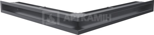 Решітка для каміну Kratki графітова LUFT/NS/60/G/SF