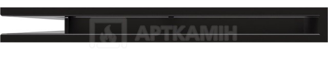 Решітка для каміну Kratki чорна LUFT/NS/60/C/SF. Фото 2